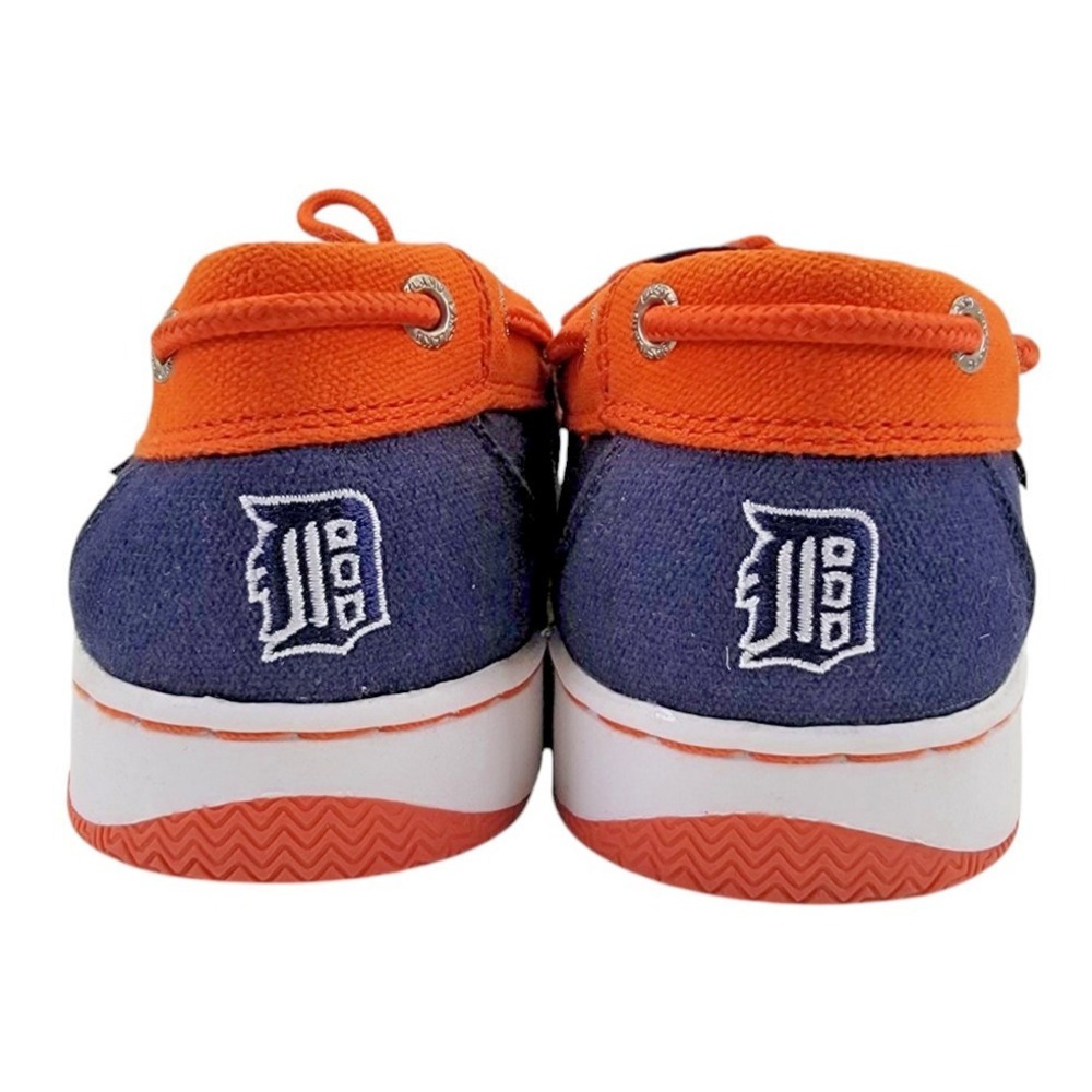 Eastland Sunset Women's Detroit Tigers MLB Baseball Canvas Boat Shoes Size 9 M - Picture 7 of 11